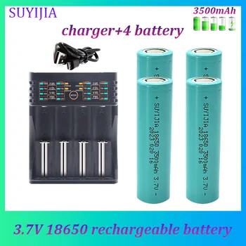 New Vysoká Kvalita 3,7 V 3500mAh 18650 Nabíjateľná Batéria 10A Vypúšťanie Li-Ion pre Baterku ForLG MJ1 Svetlometu Náhradné Batérie