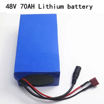 48V 70Ah Nabíjateľná Lítium-iónová Batéria 48V Li-ion Batéria pre Elektrické Vozidlo, Bicykel, Skúter Golf Cart s 2A Nabíjačku