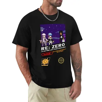 Retro Re Nula T-Shirt grafické t košele anime T-shirt krátke tričká pre mužov pack
