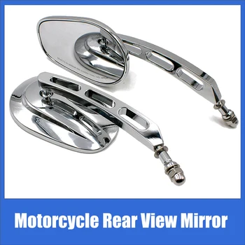 Hliníkové Spätné Zrkadlo pre Motocykel 8mm Motocykel Závodná Zrkadlo Cestnej Zrkadlo Spätné Zrkadlo pre Harley Davidson