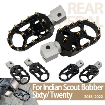 Pre Indian Scout Bobber Dvadsať Šesťdesiat ABS Motocykel Predné Stupačky 360-Stupňový Nastaviteľný Nohy Kolíkov Otočná FootPegs Zvyšok