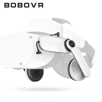 BOBOVR A2 Slúchadlá Kompatibilné s Quest2 Zabudovaný Zosilňovač, 4 Zvukové Režimy Magnetické Dvojité Earmuff Dizajn