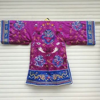 Unisex Vysokej Kvality Taoistických Päť Dragon Výšivky Cassock Šaty, Šaty Odev Taoizmu Oblečenie Vestment
