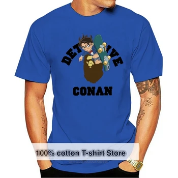 Ape Detective Conan Spolupráci T-Shirt Veľkosť L Unisex Loose Fit Tee Tričko