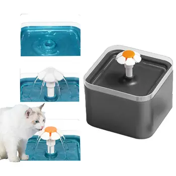 Automatické Pet Mačka Dávkovač Vody s Cirkulujúcou Filter USB so Svetlo LED Smart Tichý Zásobník Vody Mačka Vody Feeder