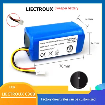 Pre 14,4 v LirctrouxC30B zametací stroj a elektrické bazén Lexus robot 14,8 v V pôvodnej časti sú spoločné Li-ion Batéria 2800mAh