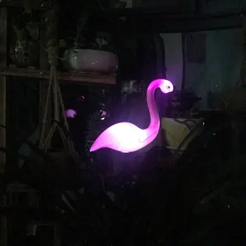Led Flamingo Trvanlivé Nepremokavé Solárne Kosačky Na Svetlo Vonkajšie Záhradné Dekorácie Svetla Dvore Svetla, Záhrade Poschodí Krajiny Svetlá
