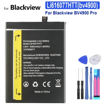 Mobilný Telefón Batéria Li616077HTT (bv4900) 5580mAh pre Blackview BV4900 / BV4900Pro BV4900 Pro