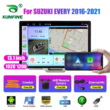 13.1 palcov autorádia Pre SUZUKI KAŽDÝ 2016-2021 Auto DVD, GPS Navigácie Stereo Carplay 2 Din Strednej Multimediálne Android Auto