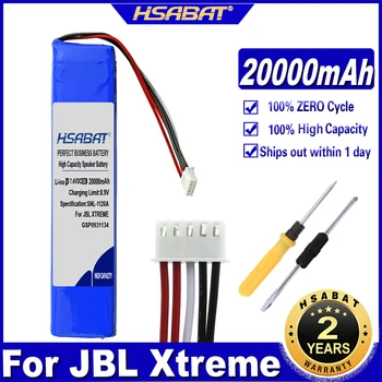 HSABAT 20,000 mAh GSP0931134 Reproduktor Batérie pre JBL XTREME / XTREME 1 1nd Batérie