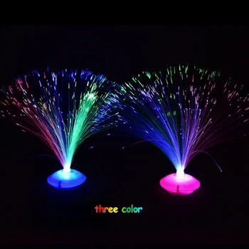 8 vzory gradient farebné LED optický nočné svetlo na výzdobu detský prázdninový darček