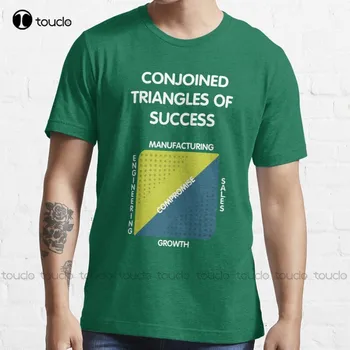 Nové Conjoined Trojuholníkov Úspech - Silicon Valley T-Shirt Bavlna Tee Tričko S-3Xl Vlastný Darček Tee Tričko Streetwear Všetky ročné obdobia