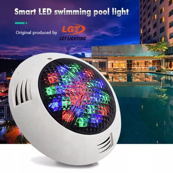 Hot Predaj LED Bazén Ľahké Nepremokavé Ponorné Stenu Záruka 2 Roky pre PC Anti UV Farbu RGB