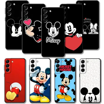 Telefón puzdro Pre Samsung Galaxy S22 S21 S20 FE Ultra S10 S9 S8 Plus S10e Poznámka 20Ultra 10Plus Shell Mickey Minnie Mouse