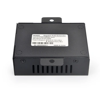 400M IEEE802.3at 25.5 W Gigabit PoE Extender Opakovač pre IP Kamery Rozšíriť Prepravnú Vzdialenosť s 10/100/1000mbps
