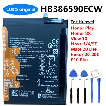 Pôvodné HB386590ECW Novú Batériu pre Huawei Nova 5T 4 3,Česť Hrať 20 20 8X P10 Plus Zobraziť 10 V10 Mate 20 Lite BKL-L09/AL20/AL00
