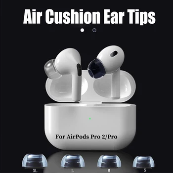 Silikónové Štuple Náhradné Ušné Tipy Pre Apple AirPods Pro 2 Uší Puky Kryt Pre AirPods Pro Zátkové Chrániče Sluchu Spp Eartips Príslušenstvo