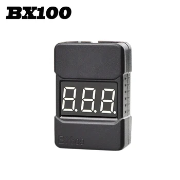 RC Auto BX100 1-8S Lítiové Batérie, Napätie Tester Nízkej-tlak Alarm Napätie Batérie Checker Pre RC modely áut