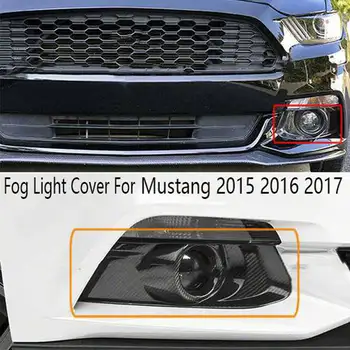 Pre Ford Mustang 2015 2016 2017 Uhlíkových Vlákien Hmlové Svetlo Kryt Bazel Mriežky Hmlové Svetlá Na Čítanie Rám Zahŕňa Otvor Gril