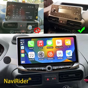 10.88 palcový Auto Android Multimediálny Prehrávač Videa Pre Citroen Berlingo Opel Combo PEUGEOT PARTNER Furgon GPS Navigácie Vedúci Jednotky