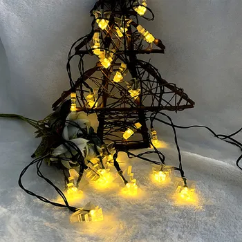 Solárne LED Reťazec Svetlá Vianočný Strom Dekorácie 20led 480CM Vonkajšie Nepremokavé Gerland Rozprávky pre Záhradné Dvore Strany Festival
