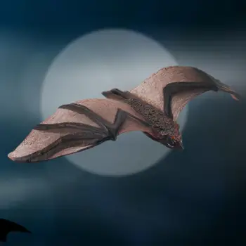 Simulácia Bat Animal Model Hračky Domáce Dekorácie Príslušenstvo Detí Kognitívne Ručne vyrobené Ozdoby, Hračky Halloween Party Rekvizity