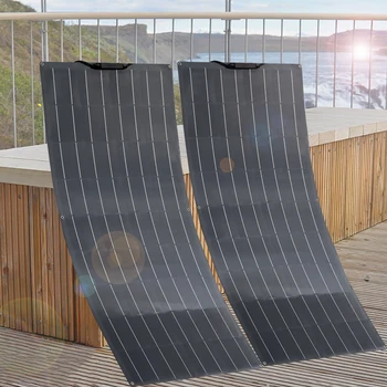 450w 300w 150w 12v solárny panel flexibilné nabíjačky batérií súprava kompletný vodotesný pre domáce car morské strechu, balkón moc systém