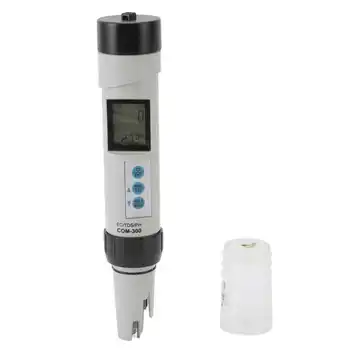 4 v 1 Kvalita Vody Test Pero ES Voda Tester Digitálne ABS Materiálu PH Vody Tester pre Akvárium pre Potraviny