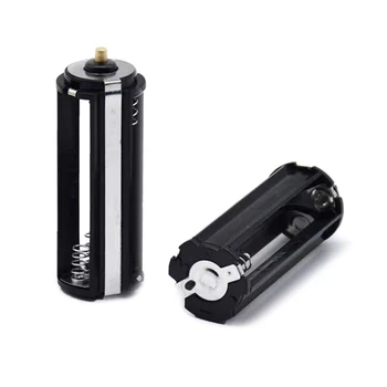 1PC Black Batérie, Držiak na 3 x 1,5 V AAA Batérie pre LED Baterka Pochodeň Hračky Lampy 3 x AAA Batérie Skladovanie Prípade 24BB