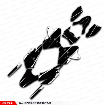 Aftermarket Motorke Grafika pre DRZ400SM DRZ400E DRZ 400 SM Enduro DRZ400 SM E KLX 400R, Štýl Nie. SZDRSE9919032-X
