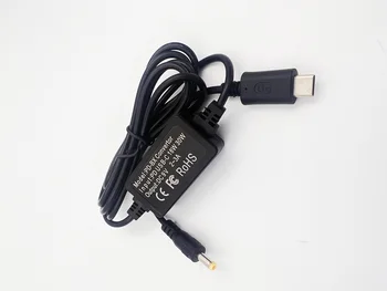 PD USB-Typ C-C Prevodníka na 4.0*1.7 mm pre Figuríny Batéria DC Spojka SONY, NIKON CANON FUJIFILM PENTAX PANASONIC Digitálny Fotoaparát