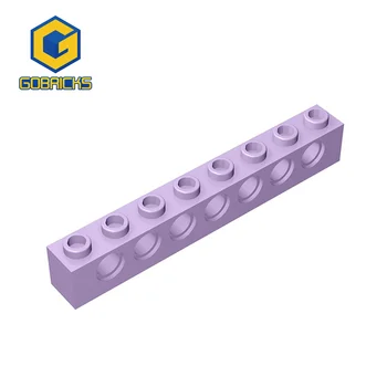 Gobricks MOC TEHLA 1X8 Zostaviť DIY Bloky Kompatibilné S 3702 Vzdelávacie Časti Technické Stavebné Bloky