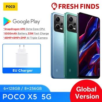 POCO X5 5G Globálna Verzia Smartphone 6.67
