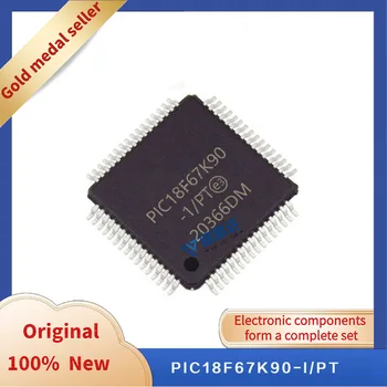 PIC18F67K90-I/PT TQFP64 Zbrusu nový, Originálny pravý produkt Integrovaný obvod