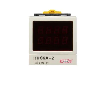 HHS6A-2 inteligentný čas relé digitálne pozitívne / časovač pamäť s výpadku AC220V