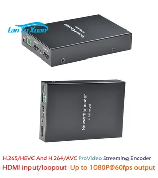 1080P@60fps 4K IP Video Encoder Dekodér Live Streamingové Vysielanie Encoder Dekodér HD Video Encoder
