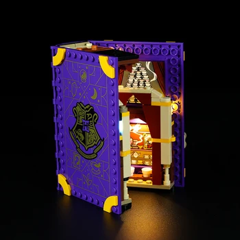 LED Svetla Kit Stavebné Bloky Pre LEGO 76396 Veštenie Hodinu Kúzlo Kniha (Iba Svetlo Kit Zahrnuté)