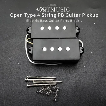 Otvorený Typ 4 string Presnosť S basgitara Pickup Pre Elektrické basgitary Časti Čierna