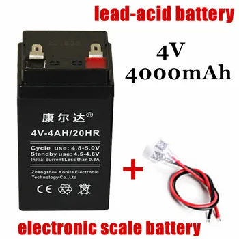 4V 4000mAh cenách elektronické stupnice tabuľka rozsahu lead-acid battery núdzové svetlo detské autíčka nabíjateľná batéria