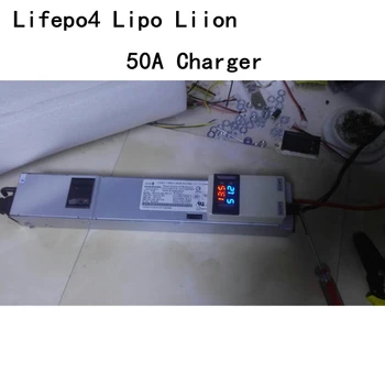 Napätie Prúd Nastaviteľný Lifepo4 Lipo Li-ion Lithium Batéria, Nabíjačka 4.2 V, 8.4 V 11V 12,6 V 14.6 V 14,8 V V 75A 50A Displej 2S 3S 4S