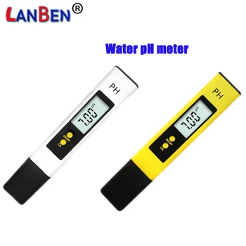 pH Meter Kvality Vody pH Tester pero Alkalické a Kyslé pH testovací Nástroj Prenosný pH Meter