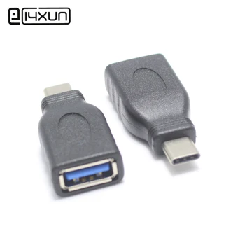 EClyxun USB 3.0 Typ A Samica konektor na USB 3.1 Typ C Male USB Plug OTG Konektor Adaptéra pre Dátové Linky Telefónu, U Diskov