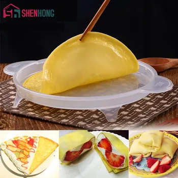 Multifunkčné Viacvrstvových Tortu Tenké Placky Peňaženky a Mango Krém na Tortu Pan cake Krepové Silikónová Forma Pečivo Doska