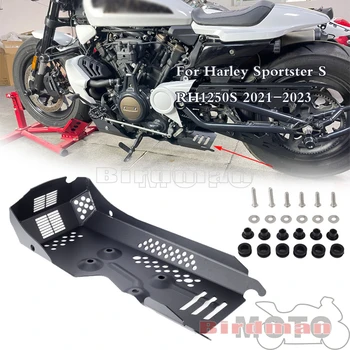 RH 1250S 4.5 mm Hrubé Protišmykové Platne Brucho Pan Bash Doska Karosérie ochranný Kryt Pre Harley Sportster S RH1250S 2021 2022 2023