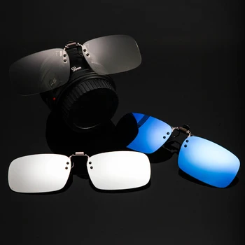 Muži Klip na Okuliare Objektív Jazdy Nočné Videnie Photochromic Polarizované Krátkozrakosť okuliare Klipy Zložky Okuliare Pre Ženy, Nový L3
