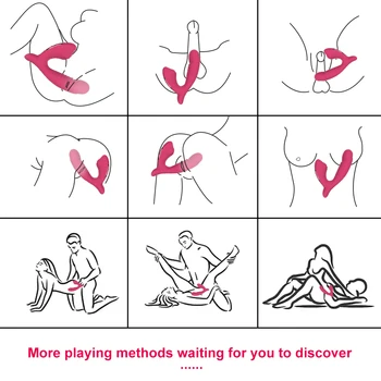 Silný Penis, Dildo Vibrátor pre Ženy 2 v 1 G Mieste Pošvy Clitori Stimulátor Masér Erotické, Sexuálne Hračky