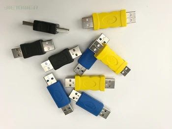 500pcs/veľa USB 3.0, USB 2.0 Typu A Žien a Žien Adaptér Spojka Rodovej Meniča Konektor pre PC Prenosný Počítač