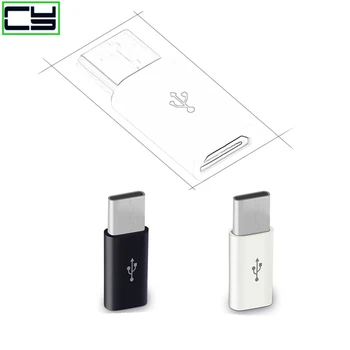 V8 Micro USB Typu C Telefón Android Kábel Pre Huawei Sumsang Xiao Microusb Na Typec Usbc Otg Plnenie Dátového Kábla