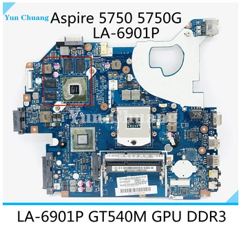 P5WE0 LA-6901P Doske Pre Acer 5750 5750G 5755 5755G NV57 Notebook doske HM65 GT630M/GT540M DDR3 GPU 100% test práca
