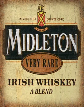 Midleton Veľmi Zriedkavé Írskej Whisky KOVOV CÍN PODPÍSAŤ PLAGÁT, PRIHLÁSTE sa